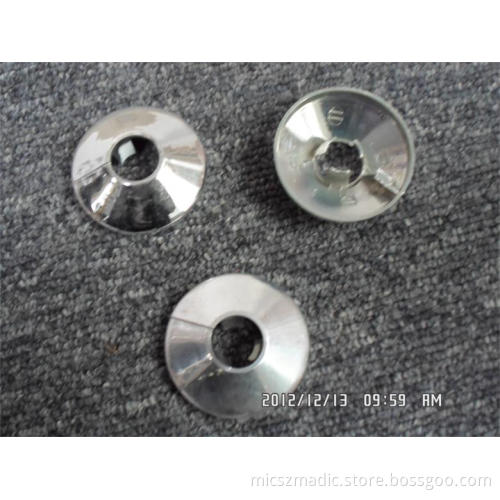 Plastic Rosette with Galvanization (32213)